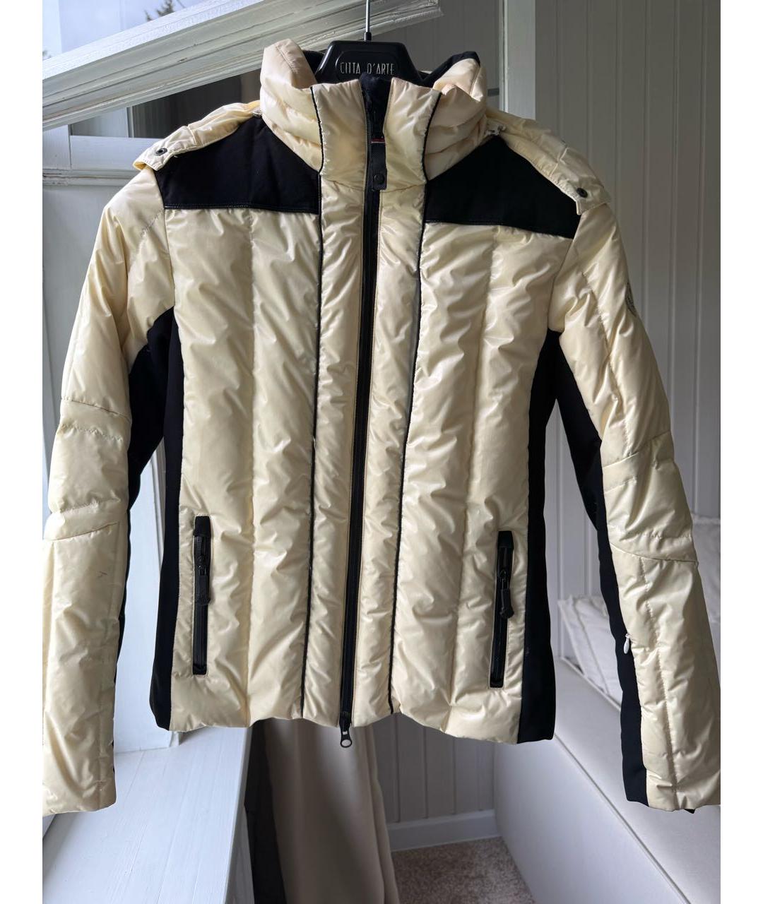 MONCLER Белая шерстяная куртка, фото 2