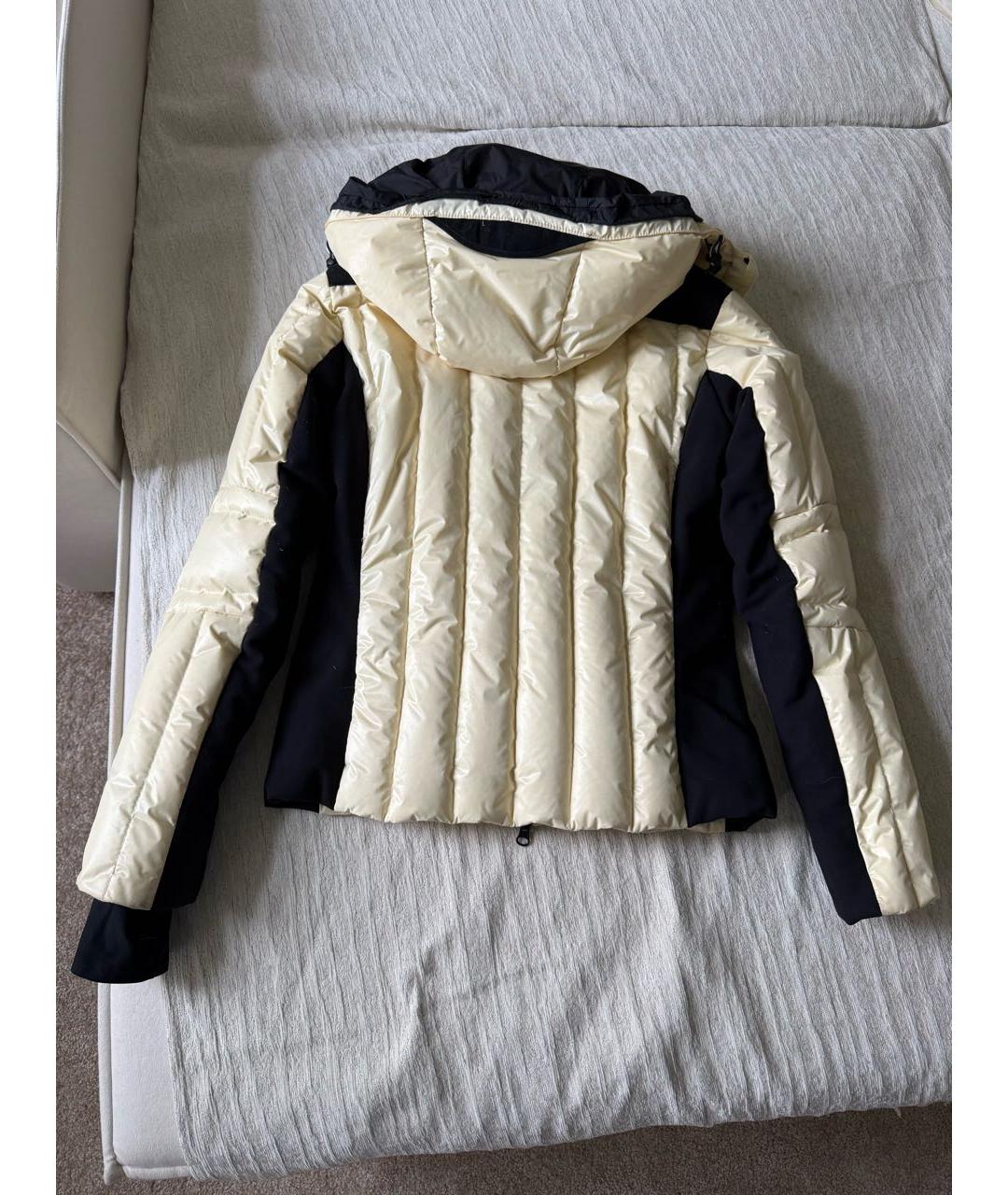 MONCLER Белая шерстяная куртка, фото 3