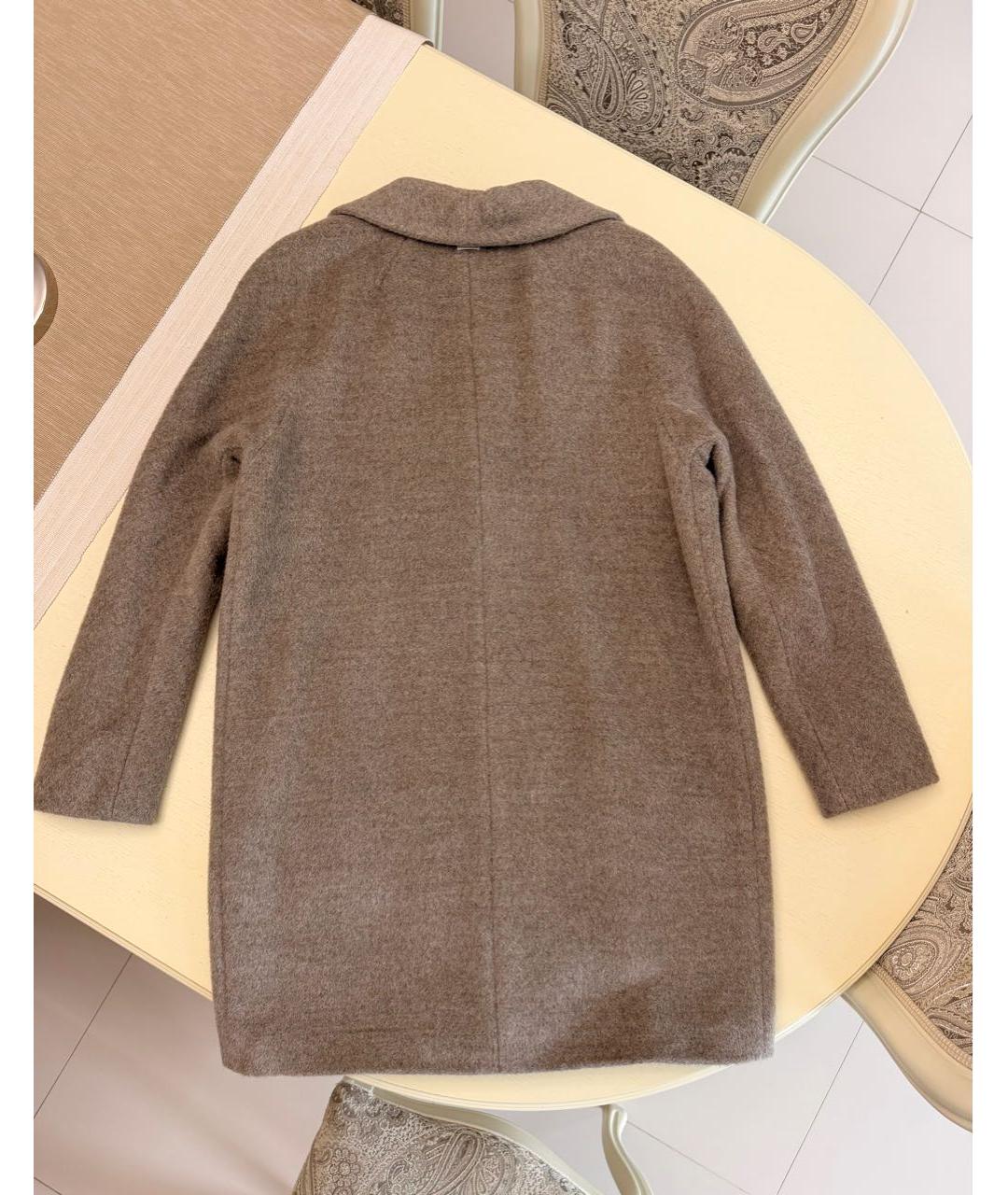'S MAX MARA Бежевое пальто, фото 2