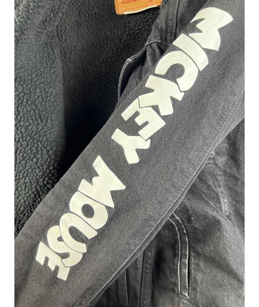 LEVI'S Черная хлопковая куртка, фото 7