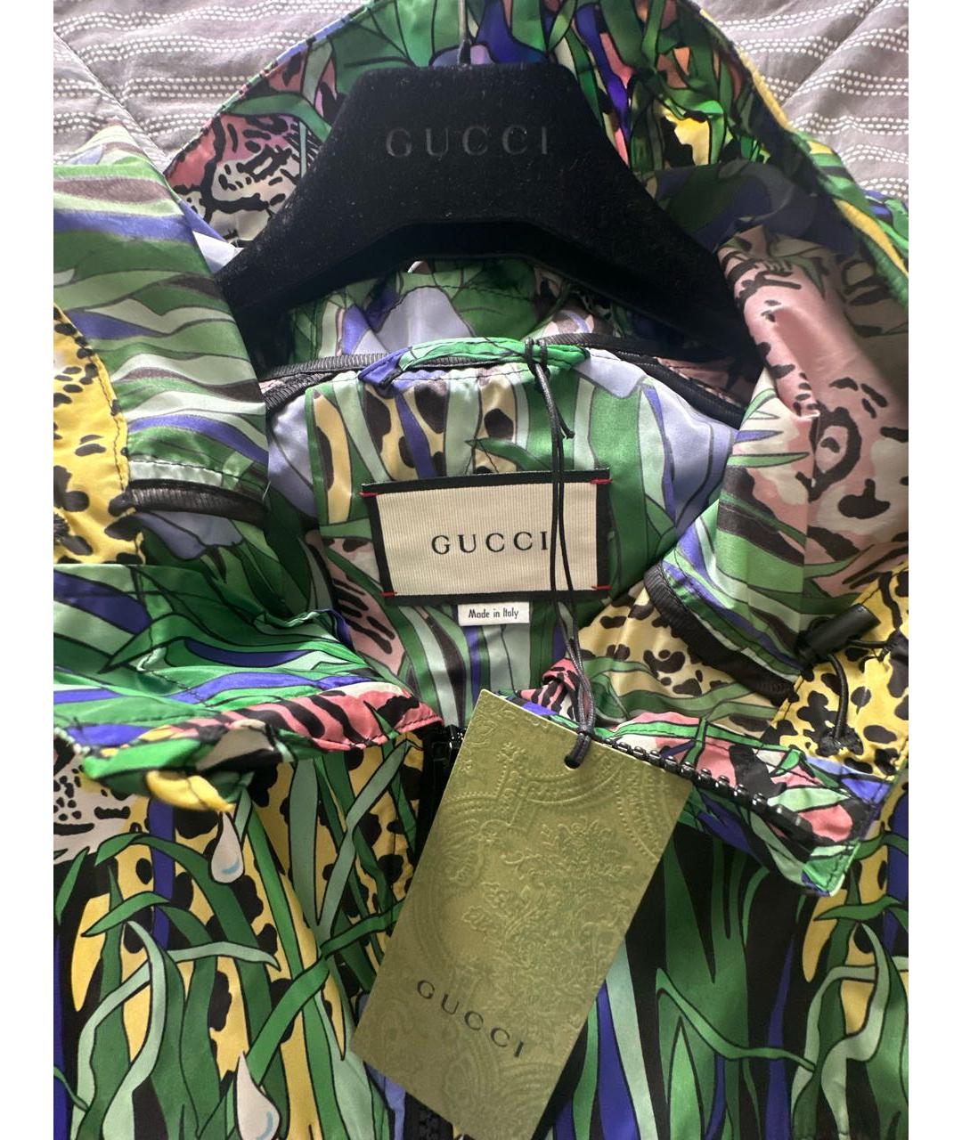 GUCCI Мульти полиамидовая куртка, фото 7