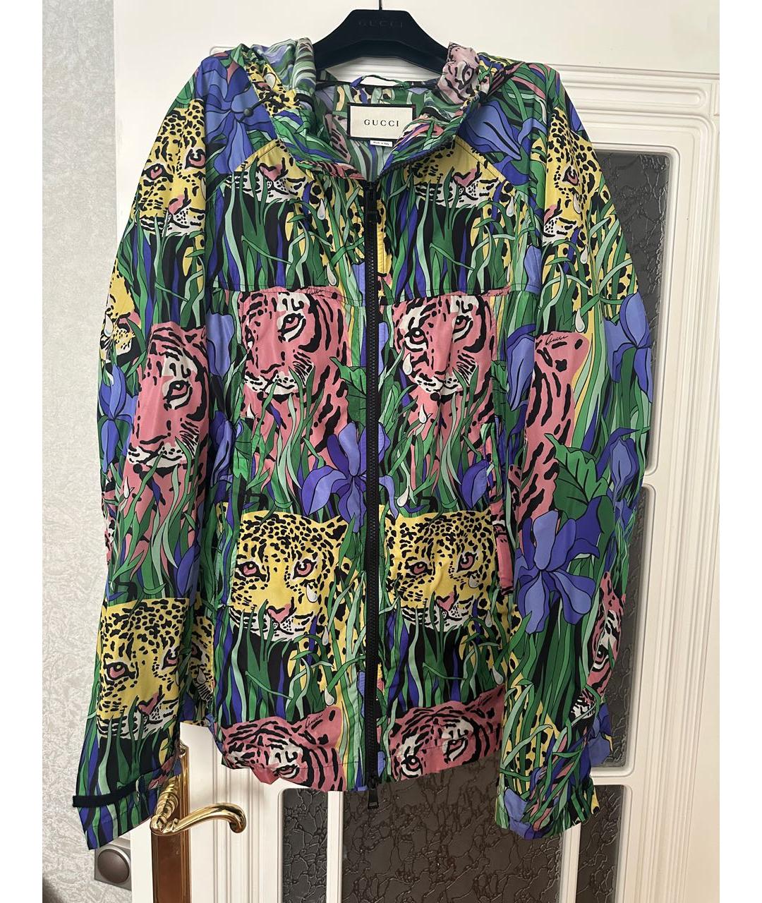 GUCCI Мульти полиамидовая куртка, фото 9