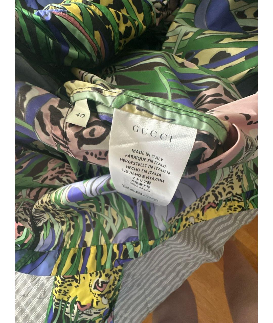 GUCCI Мульти полиамидовая куртка, фото 4
