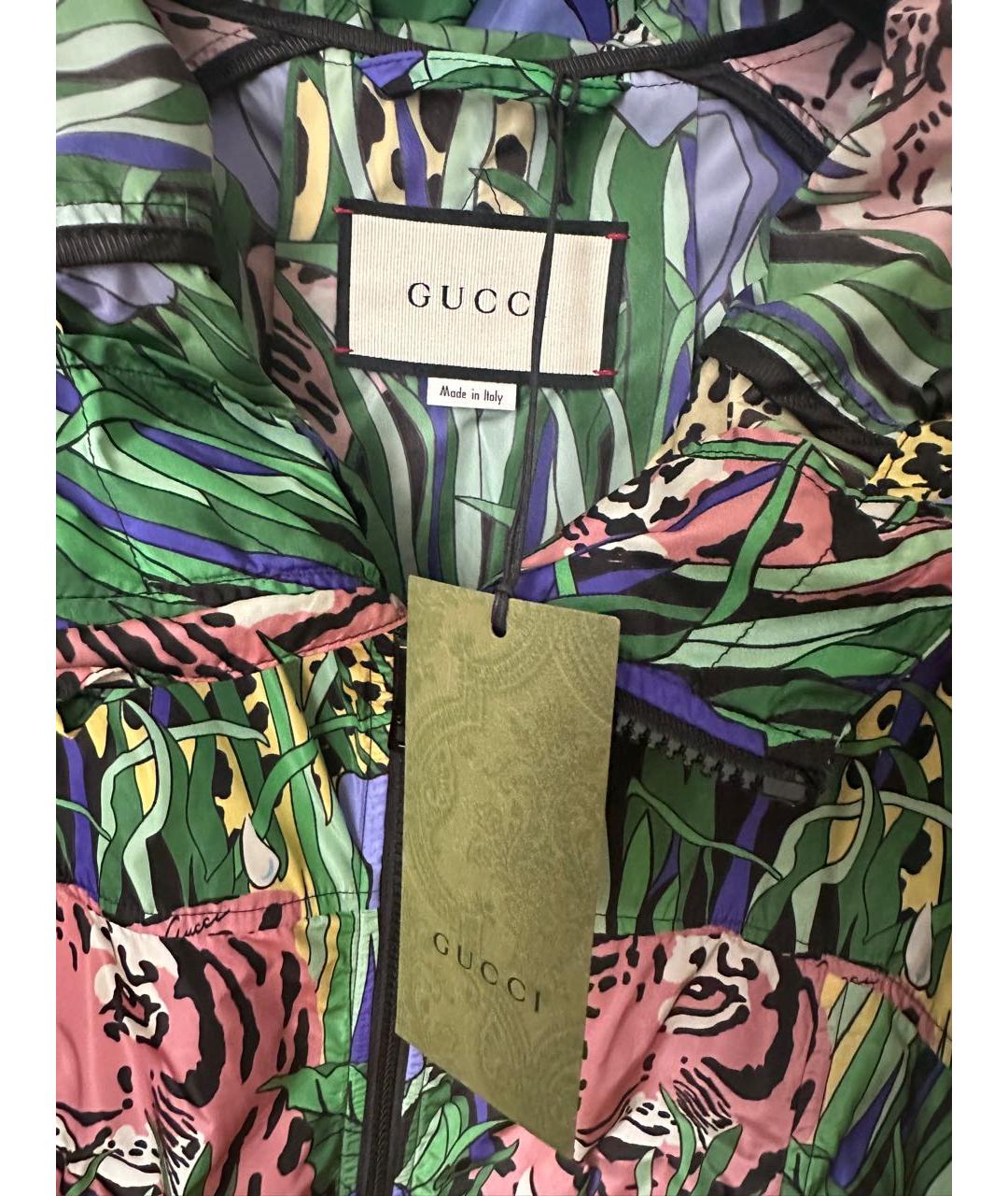GUCCI Мульти полиамидовая куртка, фото 3