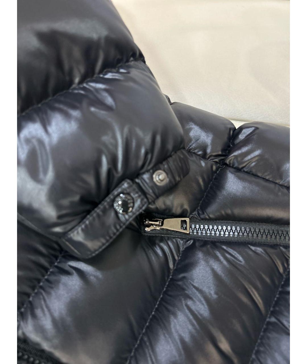 MONCLER Черный пуховик, фото 7