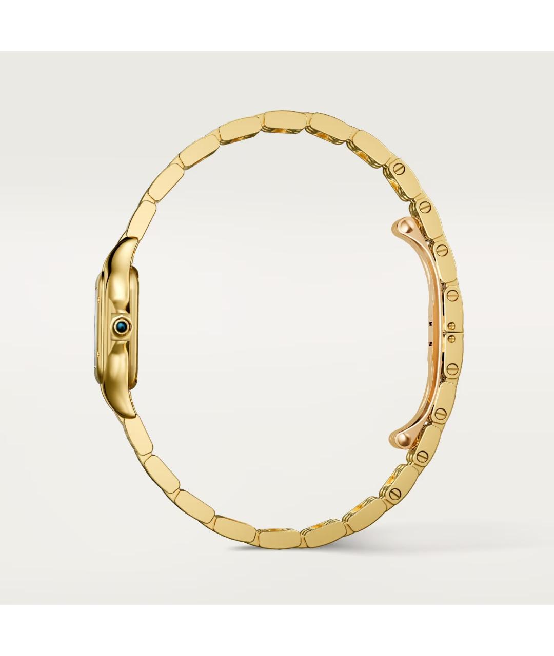 CARTIER Золотые часы из желтого золота, фото 3