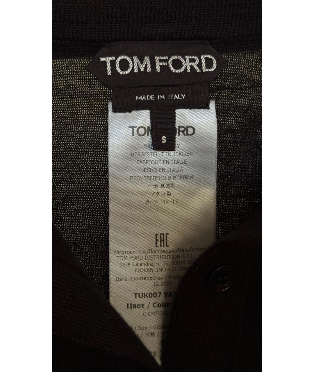 TOM FORD Черное повседневное платье, фото 4