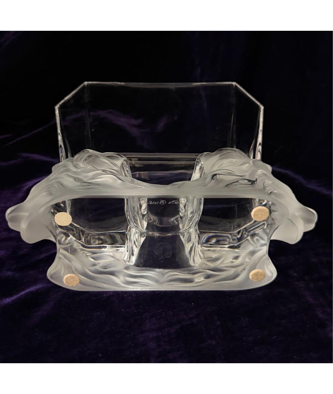 LALIQUE Прозрачная ваза, фото 6