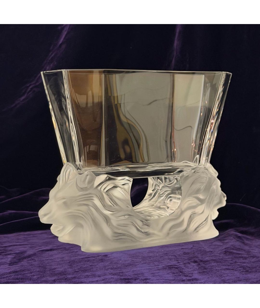 LALIQUE Прозрачная ваза, фото 4