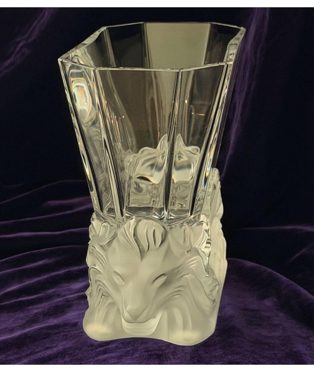 LALIQUE Прозрачная ваза, фото 7