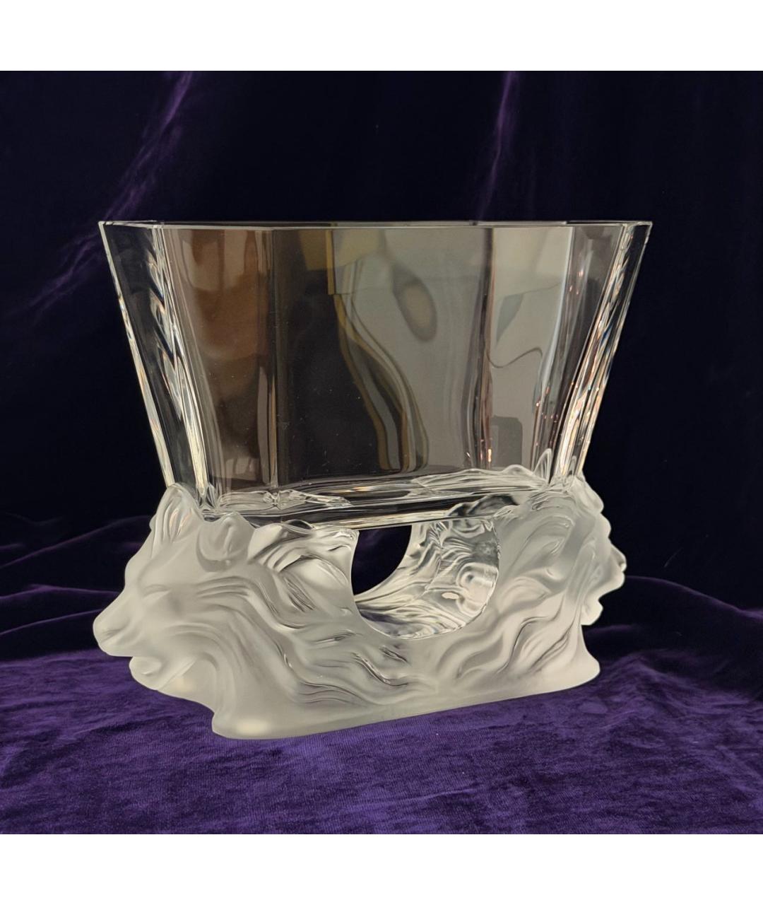 LALIQUE Прозрачная ваза, фото 8