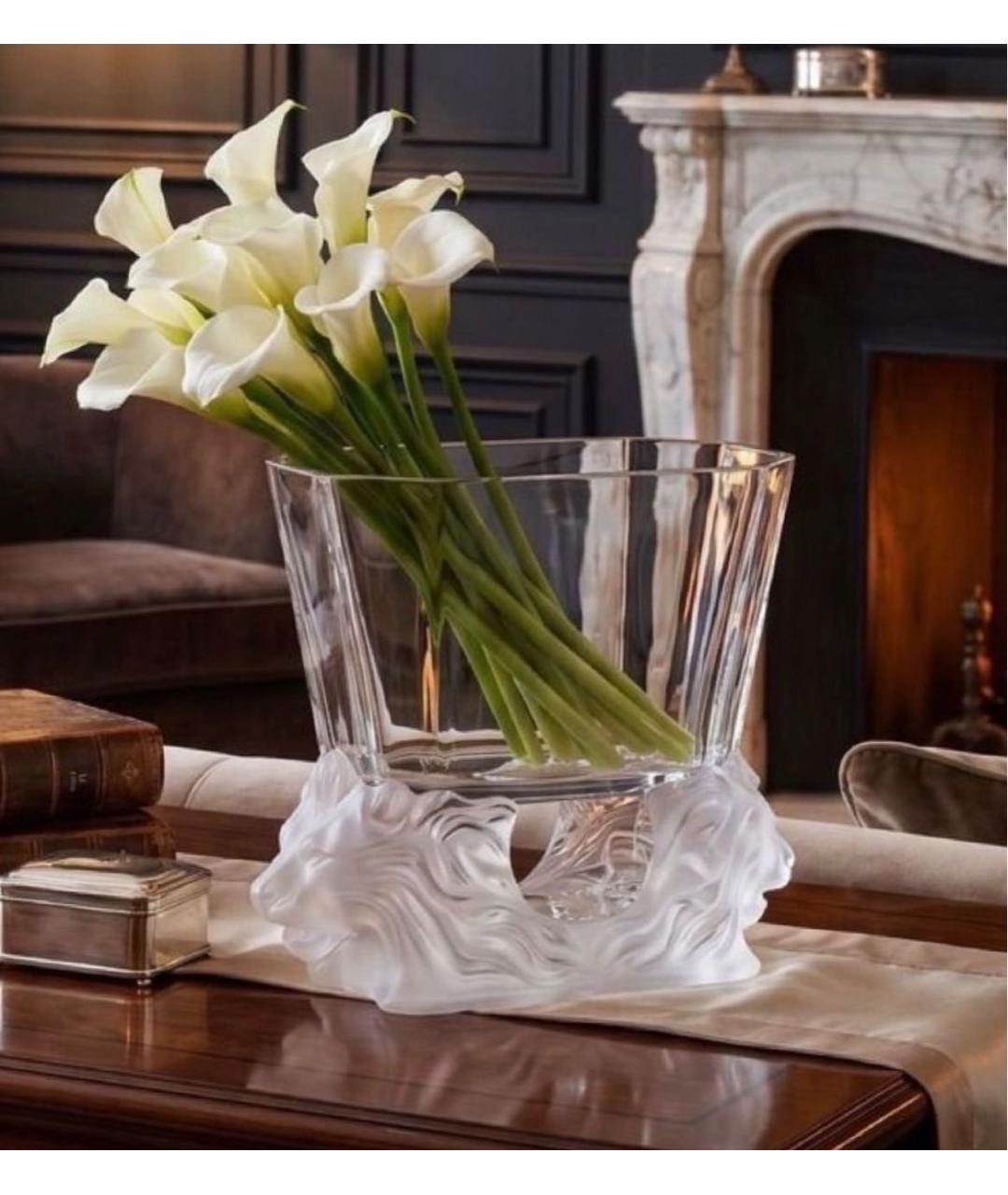 LALIQUE Прозрачная ваза, фото 3
