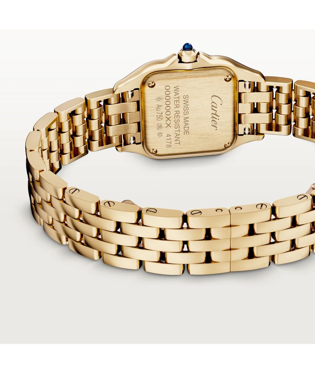 CARTIER Золотые часы из желтого золота, фото 2