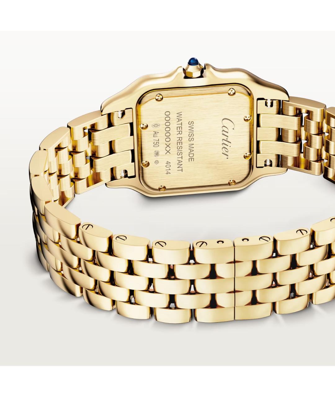 CARTIER Золотые часы из желтого золота, фото 2