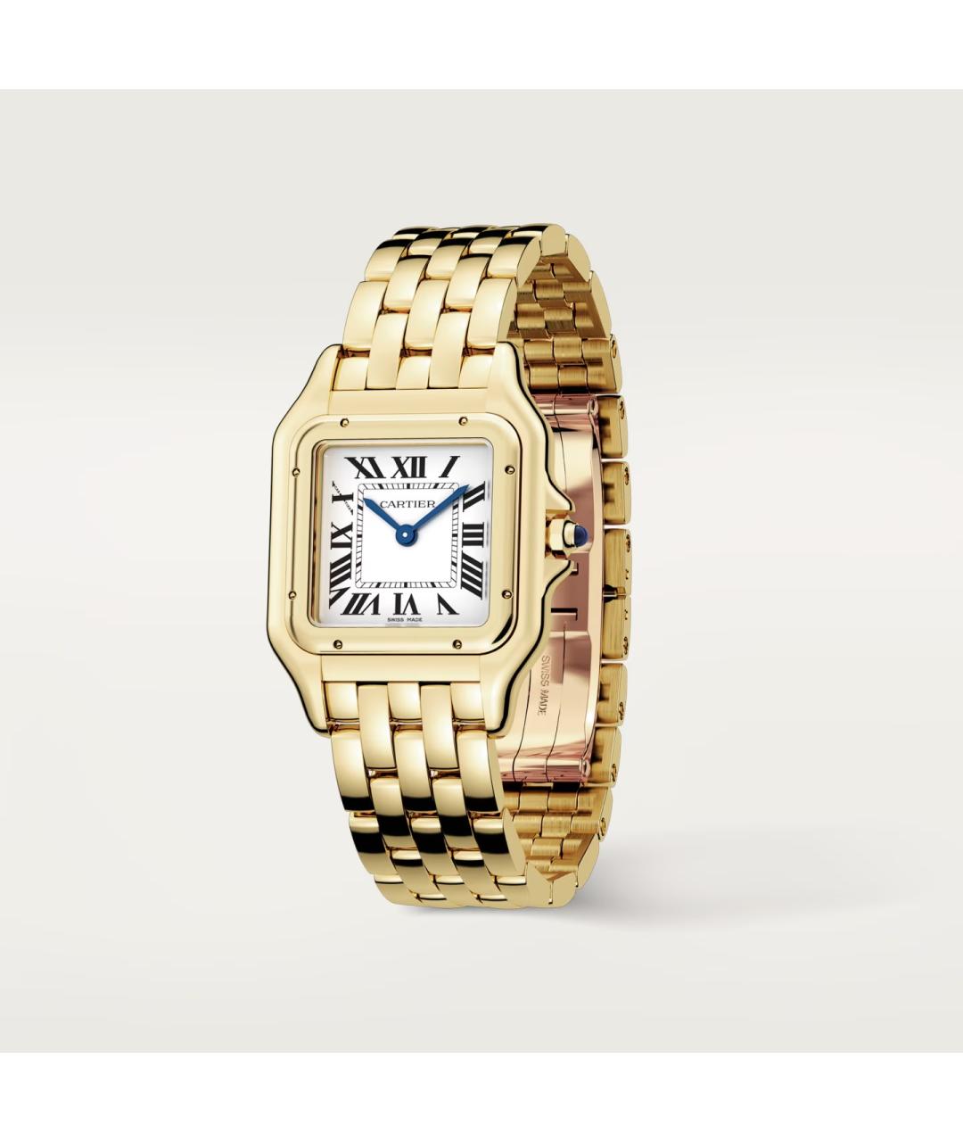CARTIER Золотые часы из желтого золота, фото 4
