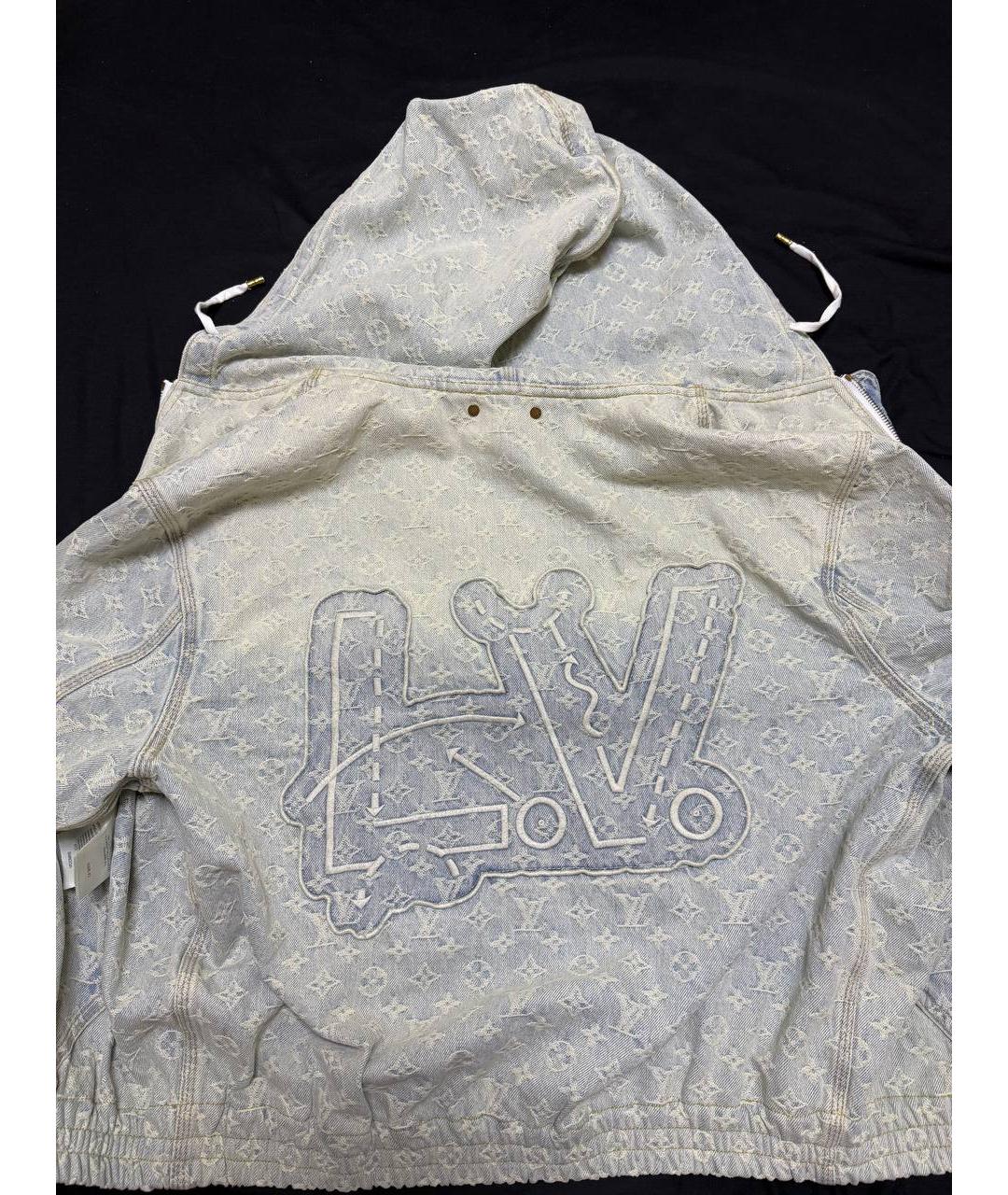LOUIS VUITTON Голубая куртка, фото 2