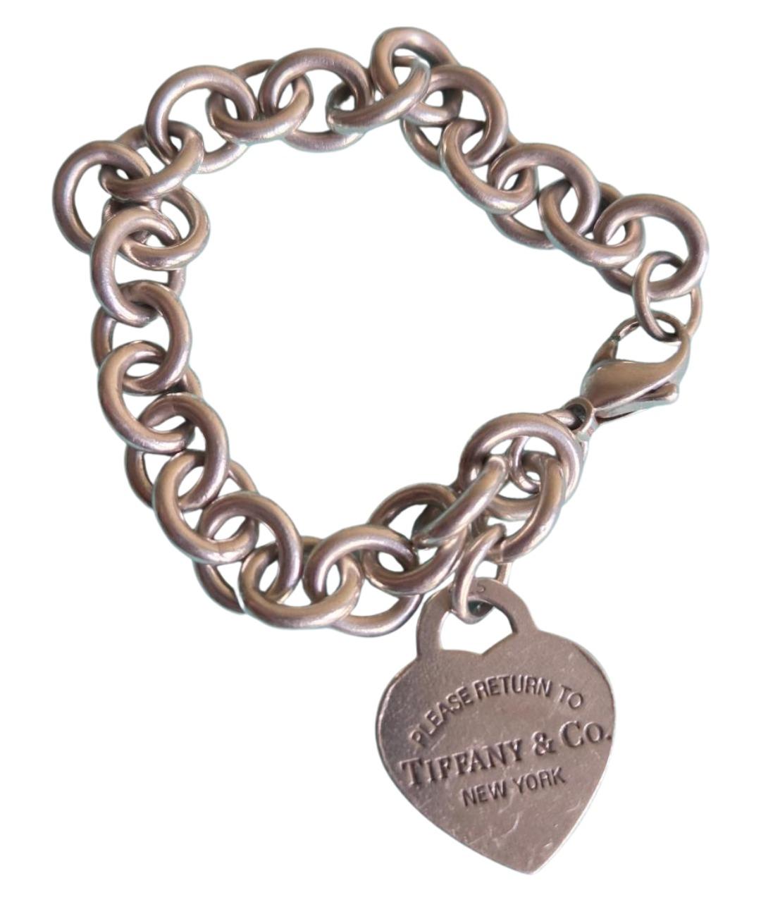 TIFFANY&CO Серебряный серебряный браслет, фото 1