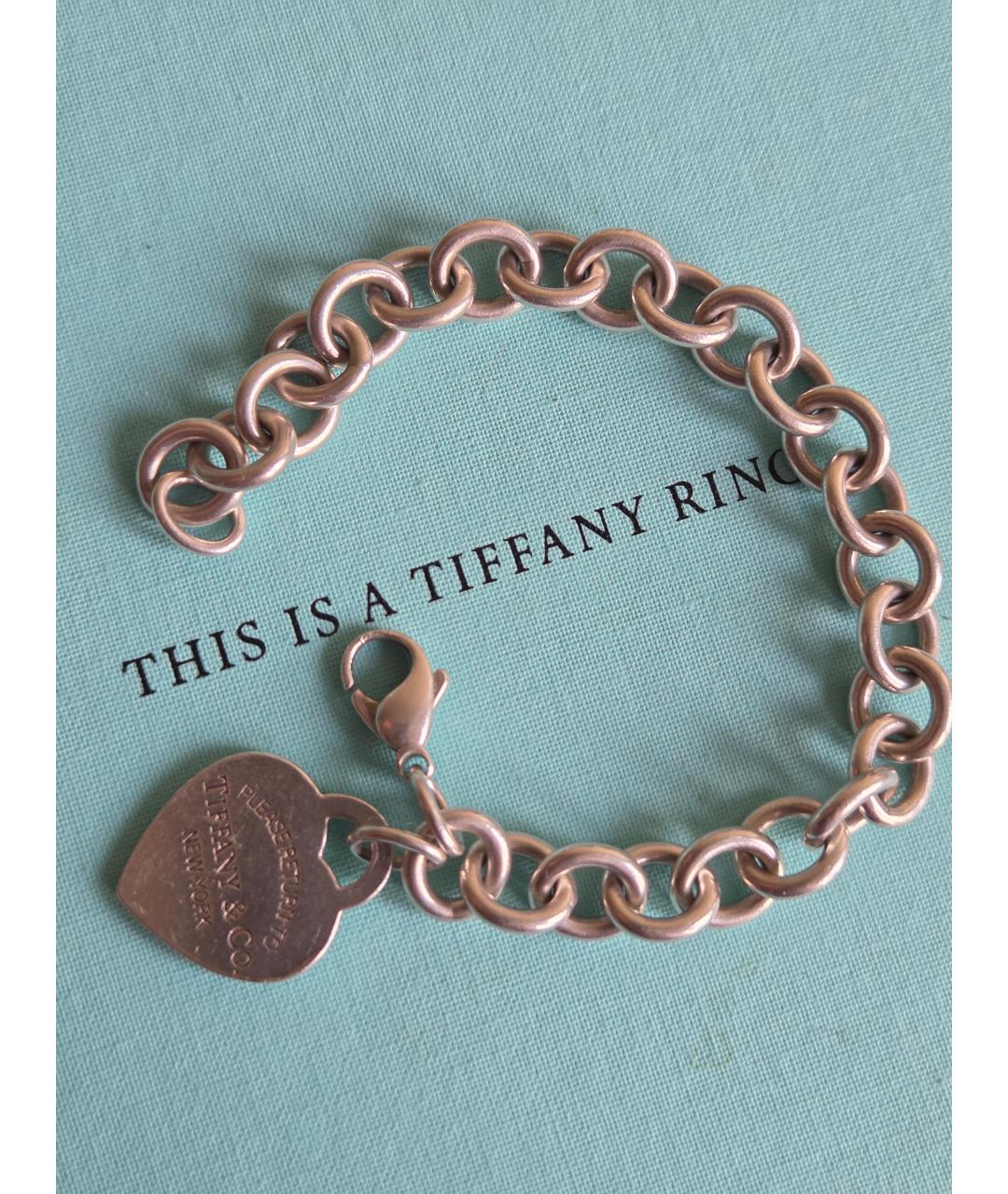TIFFANY&CO Серебряный серебряный браслет, фото 2