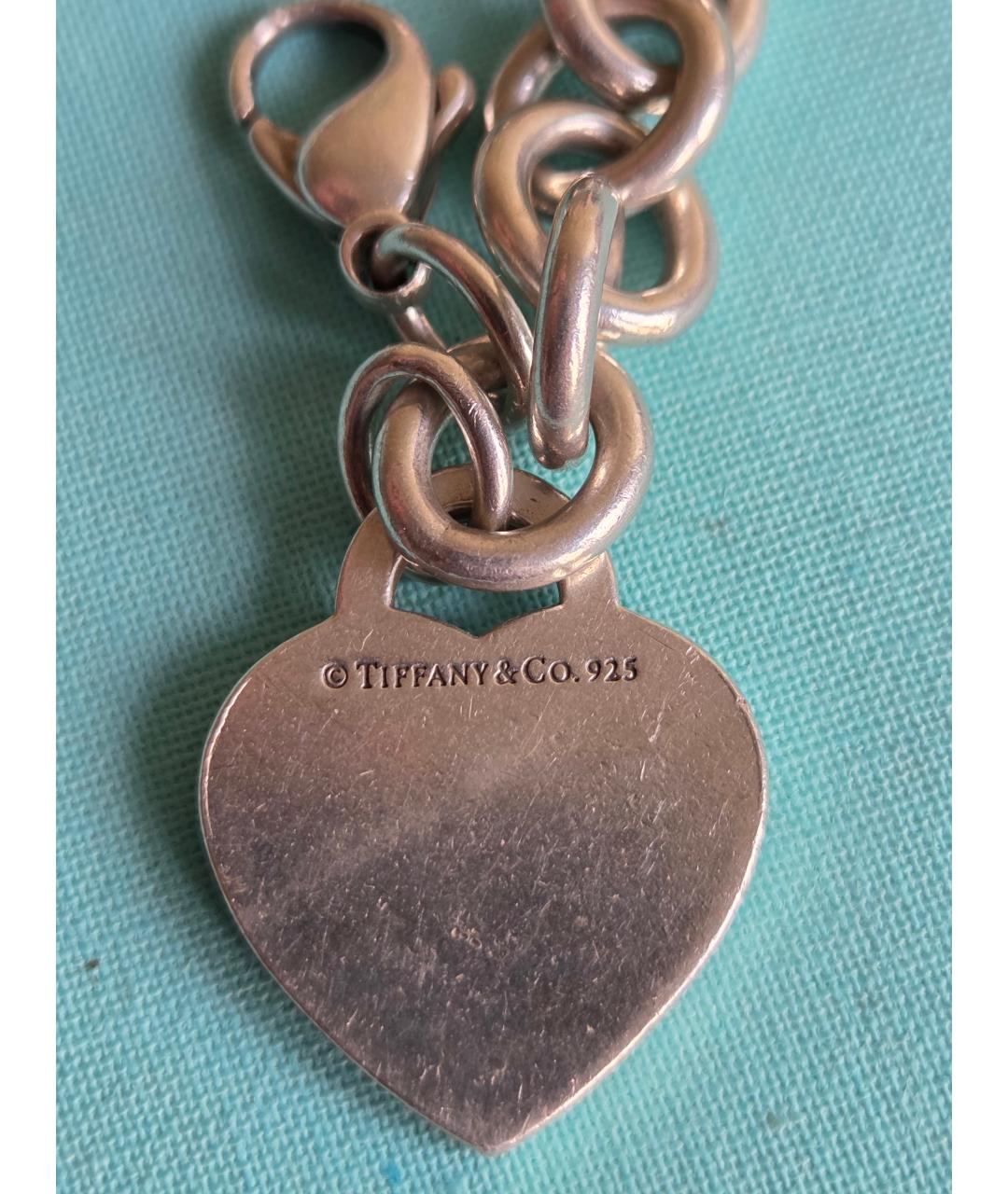 TIFFANY&CO Серебряный серебряный браслет, фото 4