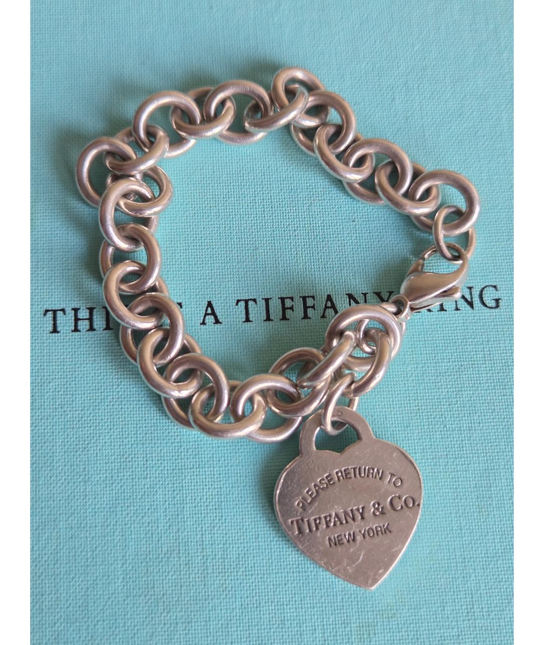 TIFFANY&CO Серебряный серебряный браслет, фото 5