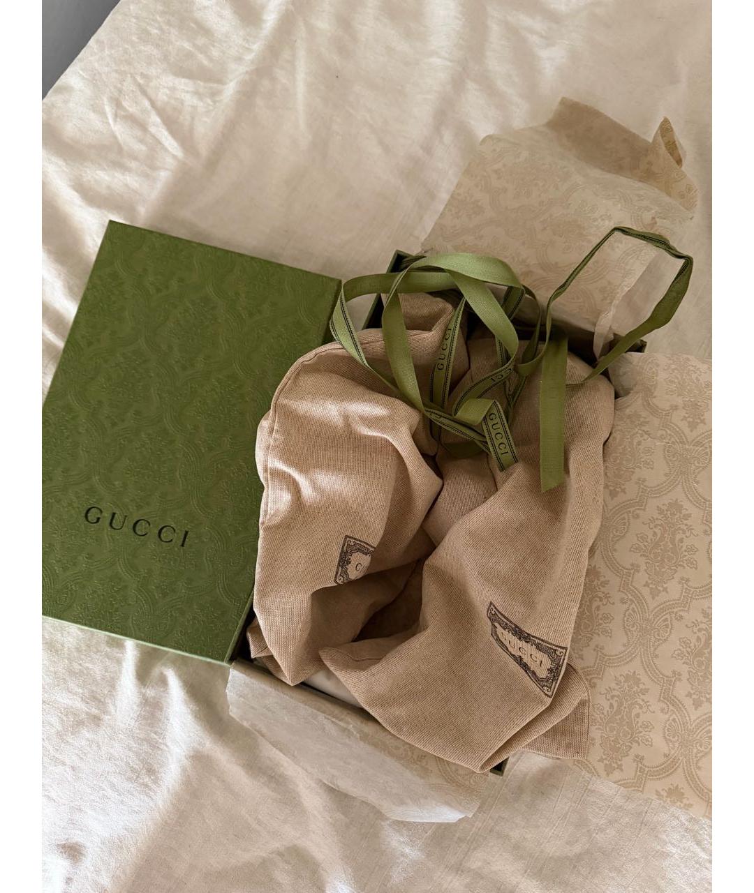 GUCCI Черные кожаные лоферы, фото 4