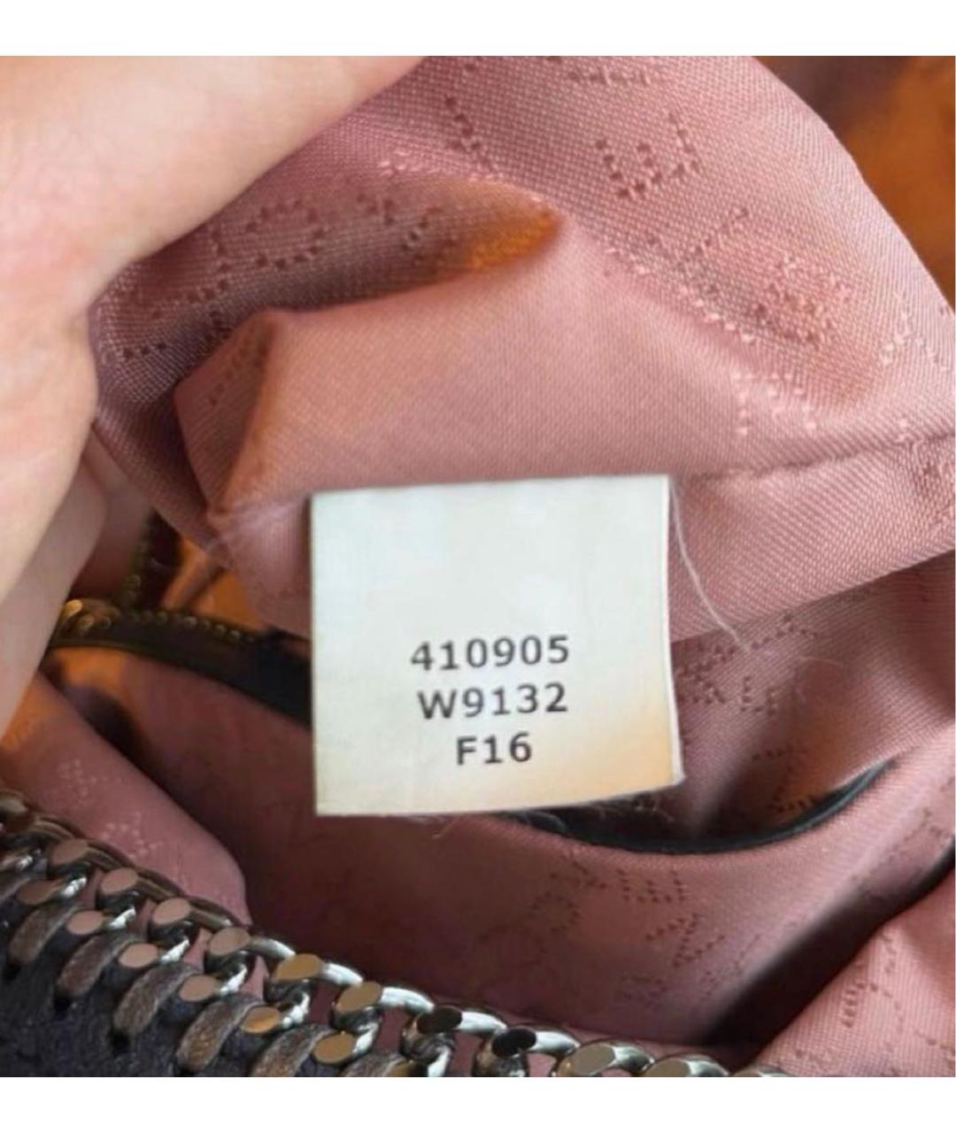 STELLA MCCARTNEY Темно-синий рюкзак из искусственной кожи, фото 4