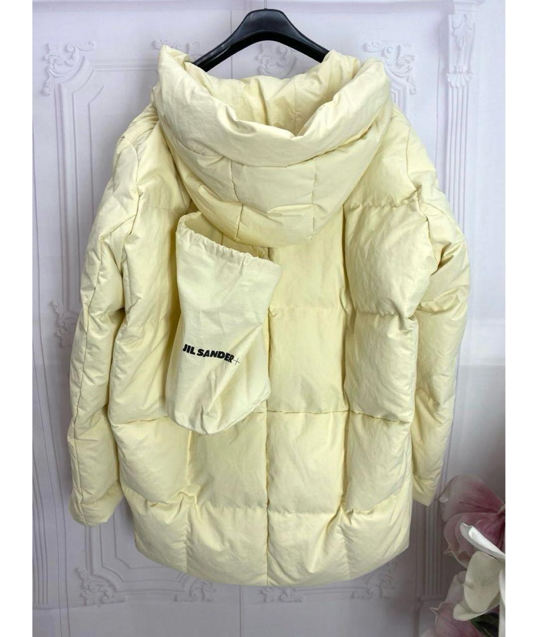 JIL SANDER Бежевый пуховик, фото 6