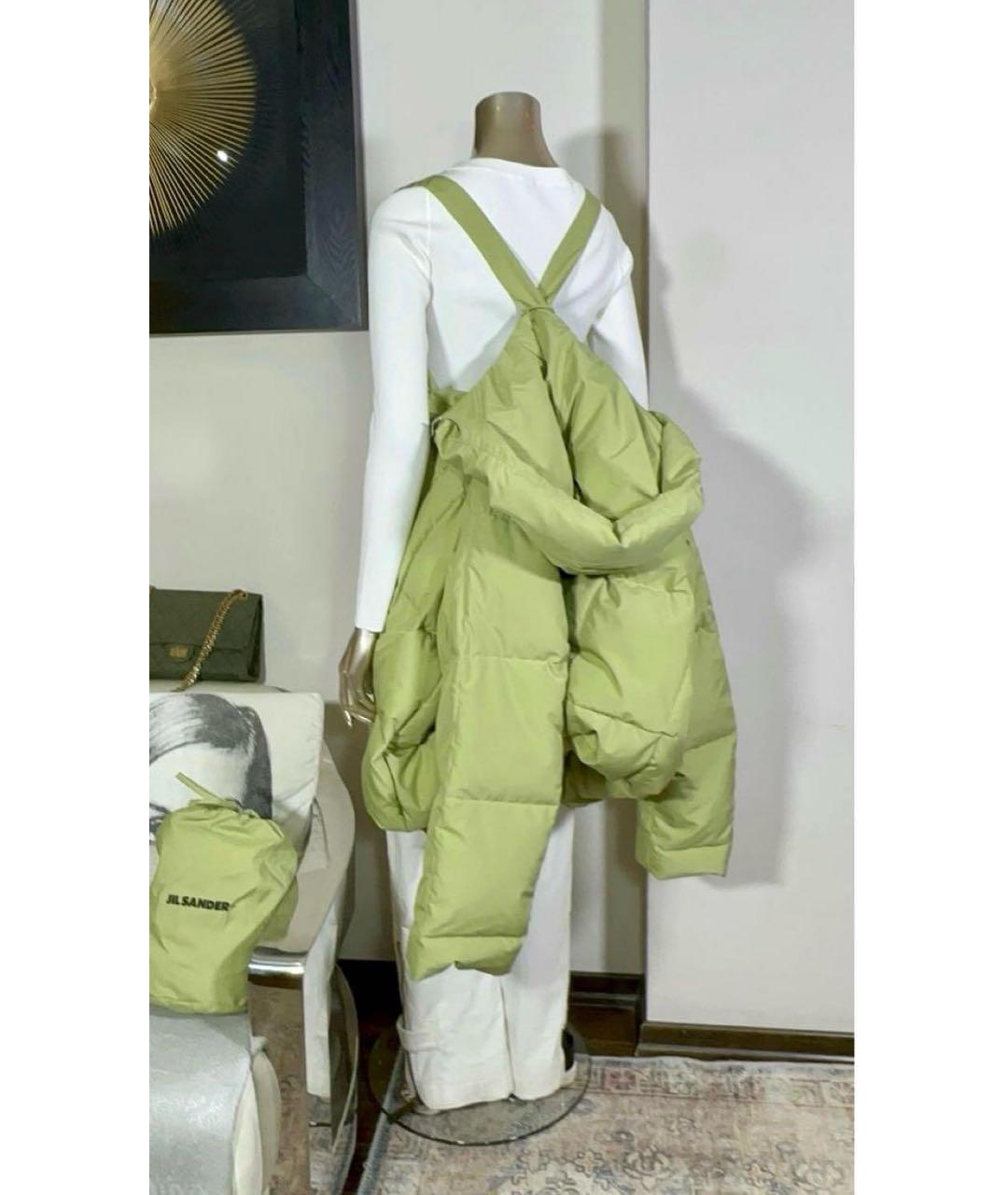 JIL SANDER Бежевый пуховик, фото 7