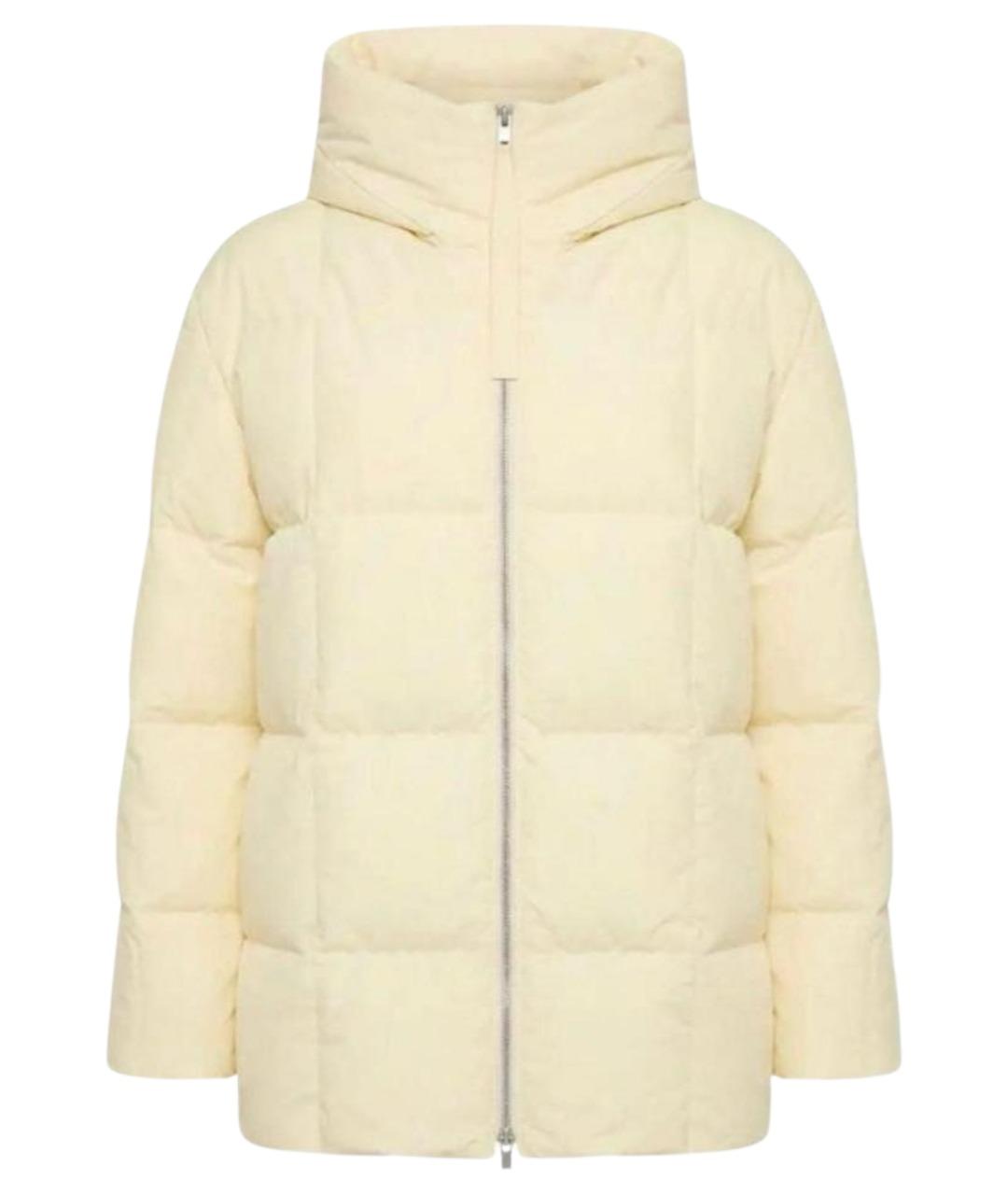 JIL SANDER Бежевый пуховик, фото 1