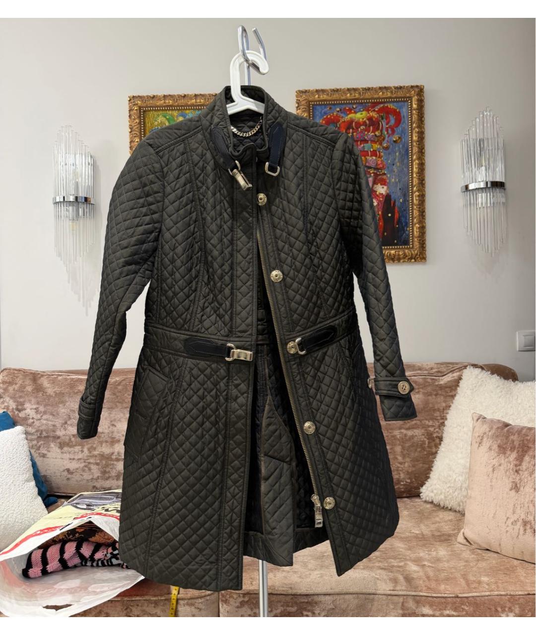 BURBERRY Коричневое пальто, фото 3
