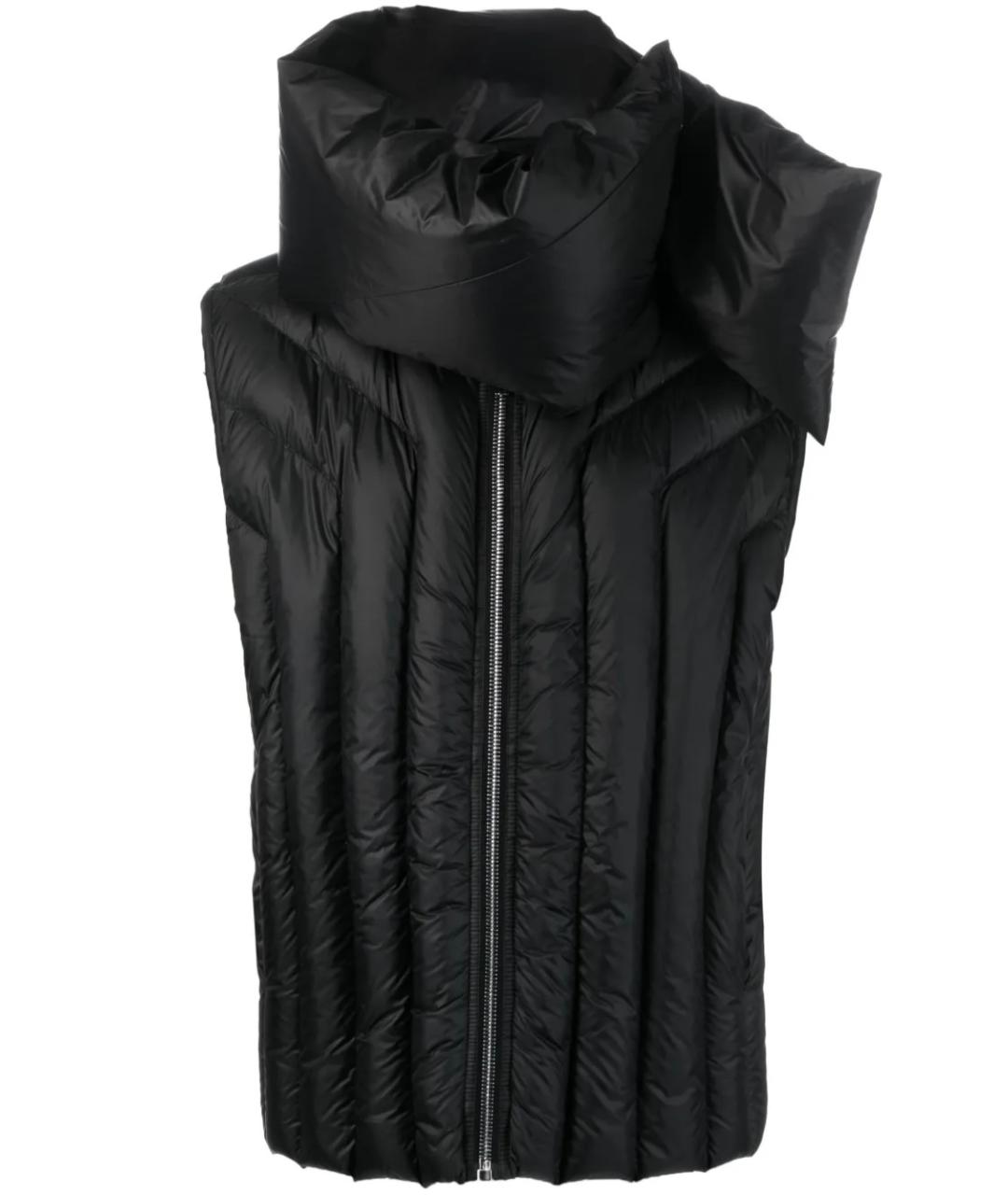 RICK OWENS Черный нейлоновый жилет, фото 8