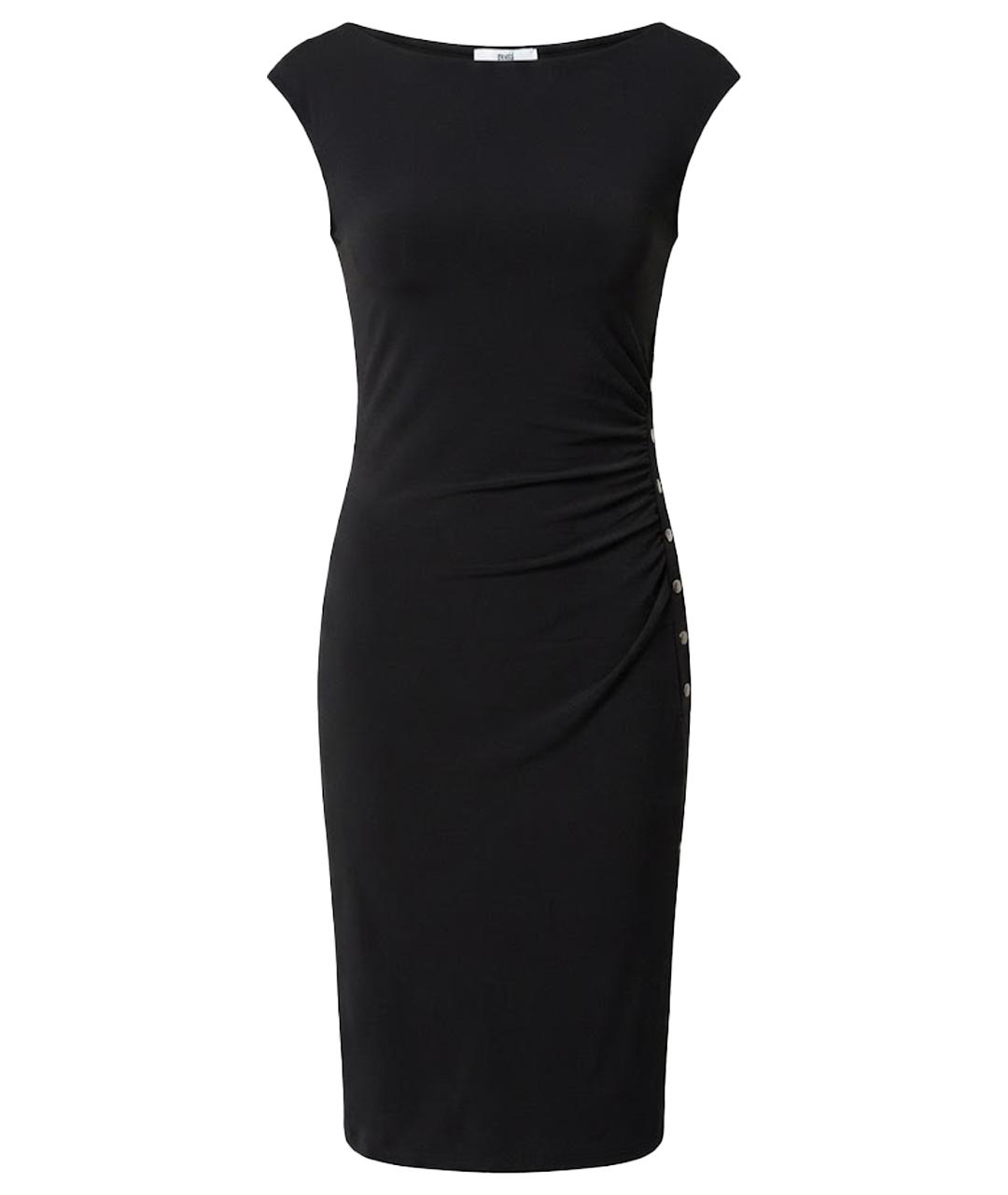 WOLFORD Черное вискозное повседневное платье, фото 1