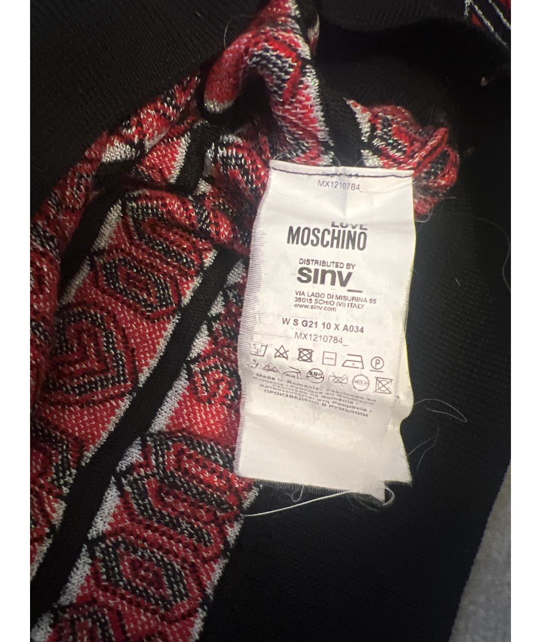 LOVE MOSCHINO Шерстяной джемпер / свитер, фото 6