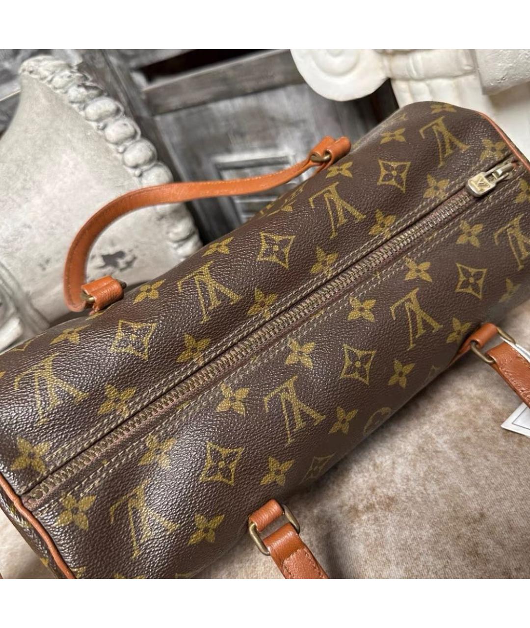 LOUIS VUITTON Коричневая сумка через плечо, фото 5
