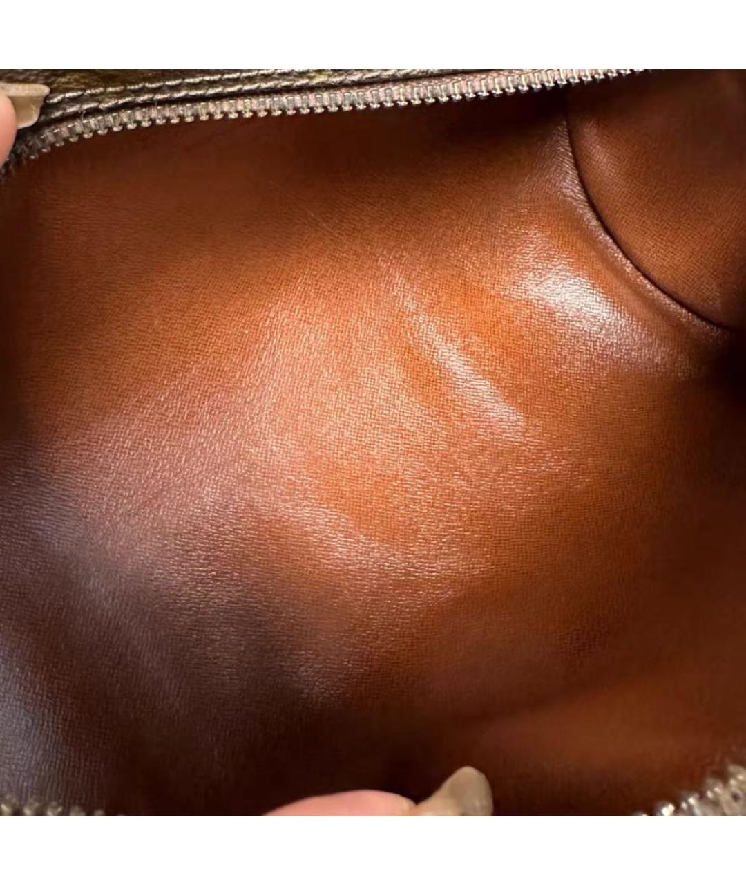LOUIS VUITTON Коричневая сумка через плечо, фото 6