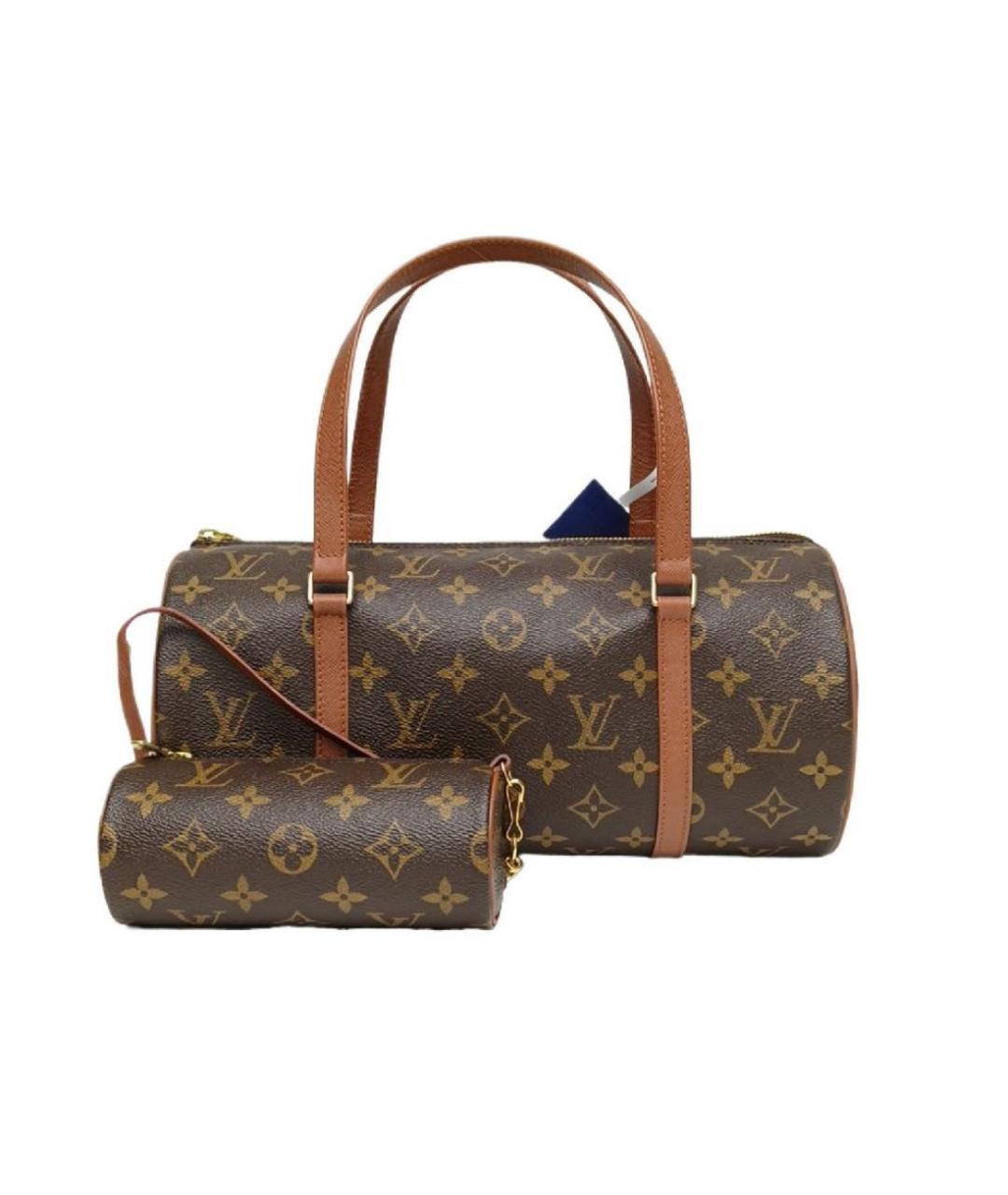 LOUIS VUITTON Коричневая сумка через плечо, фото 9