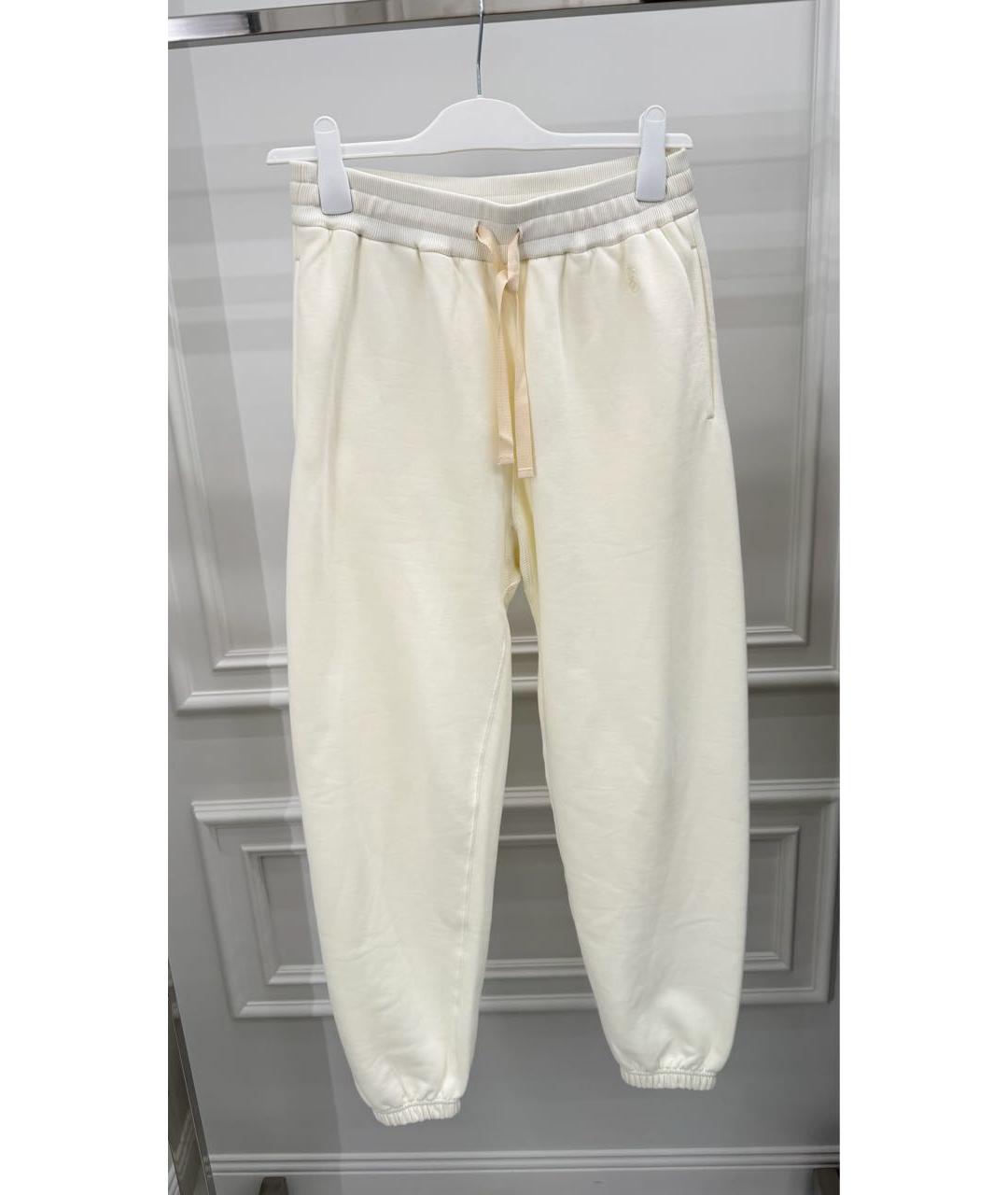 JIL SANDER Бежевый хлопковый спортивные костюмы, фото 2
