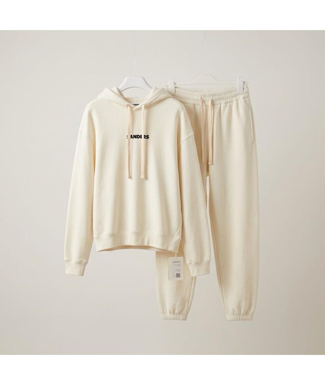 JIL SANDER Бежевый хлопковый спортивные костюмы, фото 3