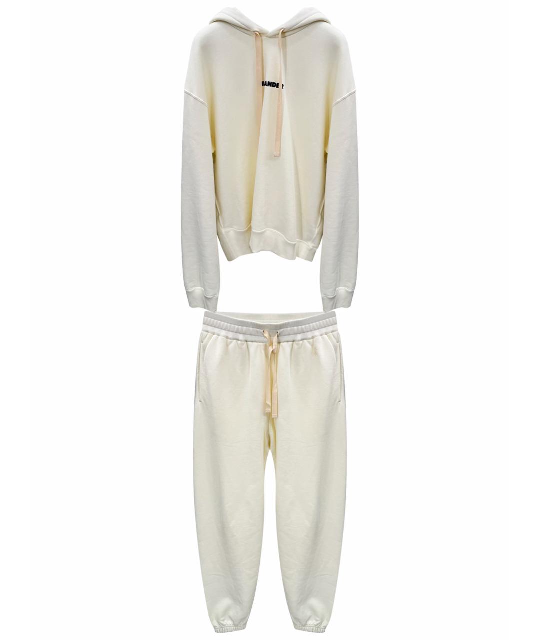 JIL SANDER Бежевый хлопковый спортивные костюмы, фото 1