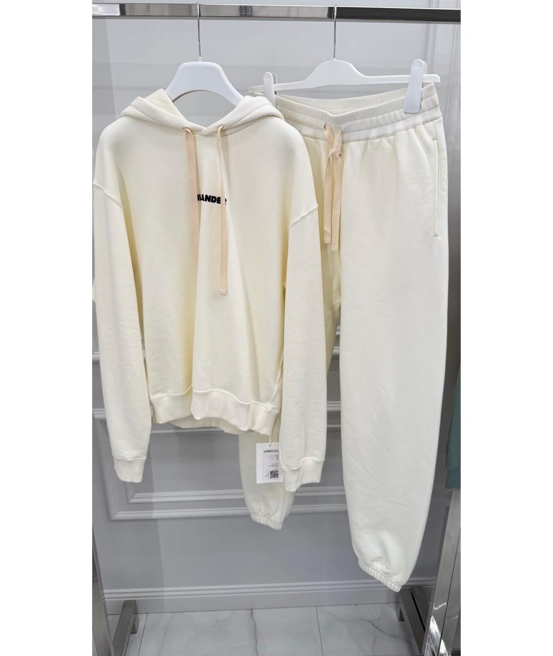 JIL SANDER Бежевый хлопковый спортивные костюмы, фото 4