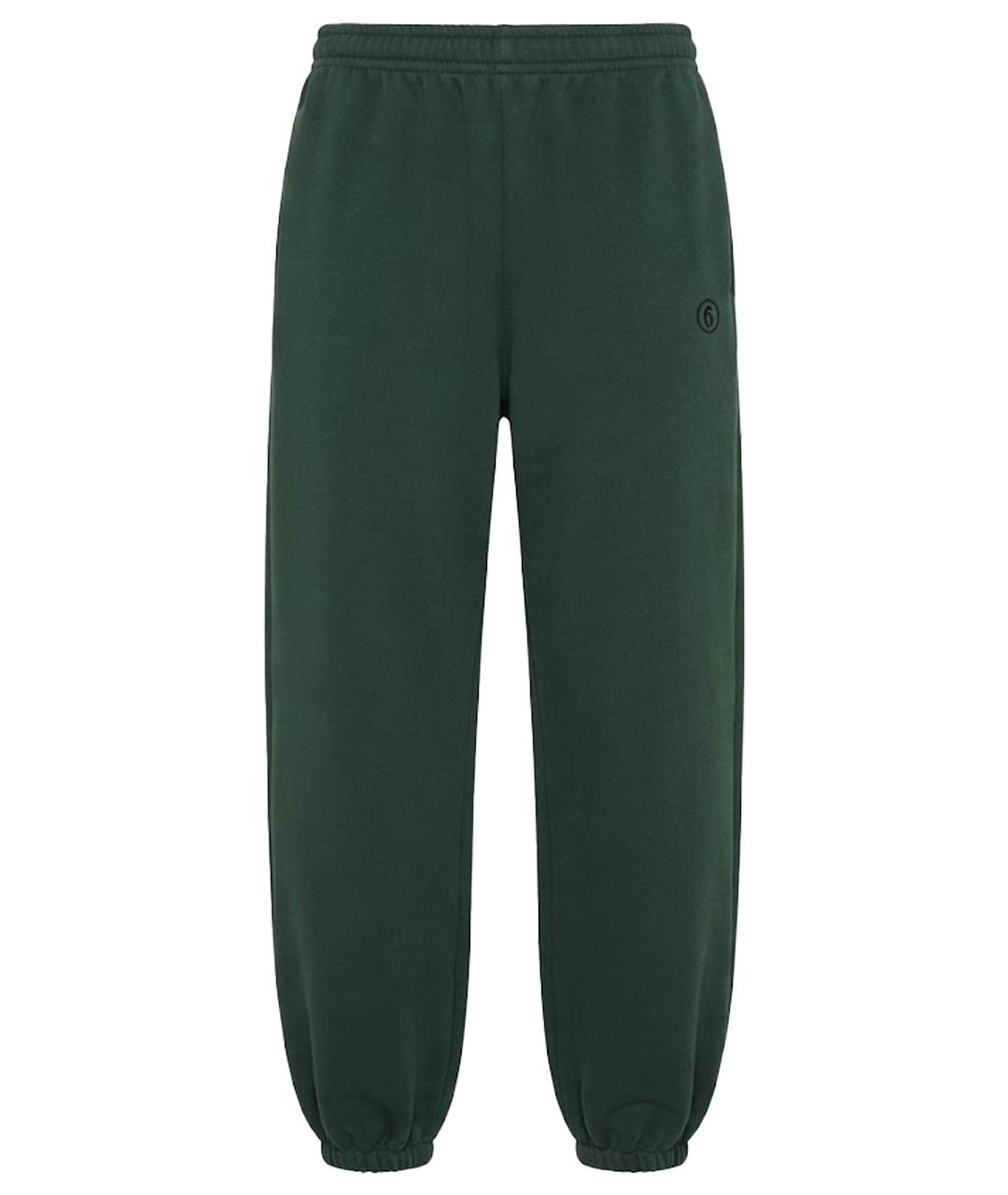 MM6 MAISON MARGIELA Зеленые хлопковые брюки и шорты, фото 1