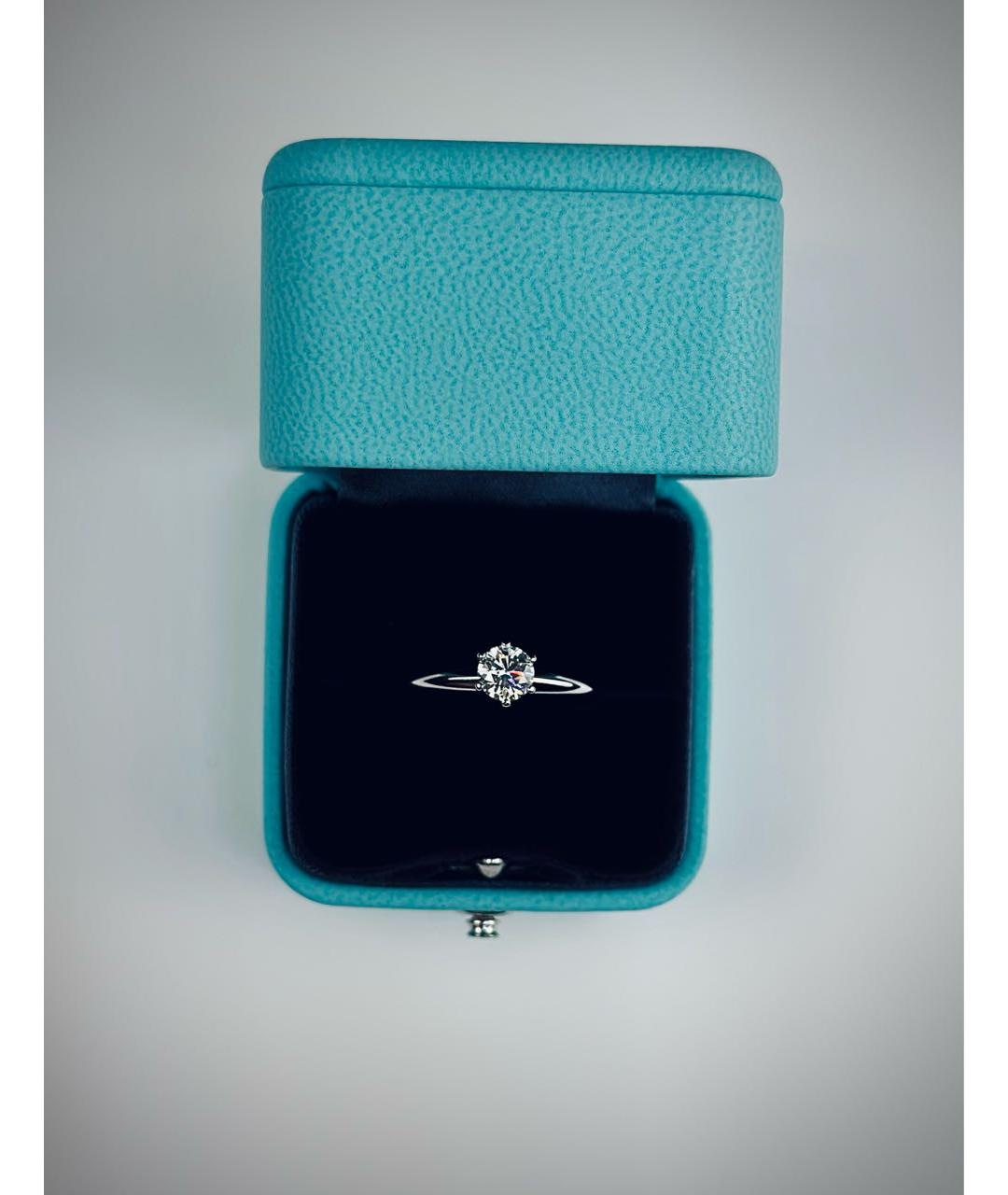 TIFFANY&CO Серебряное платиновое кольцо, фото 2