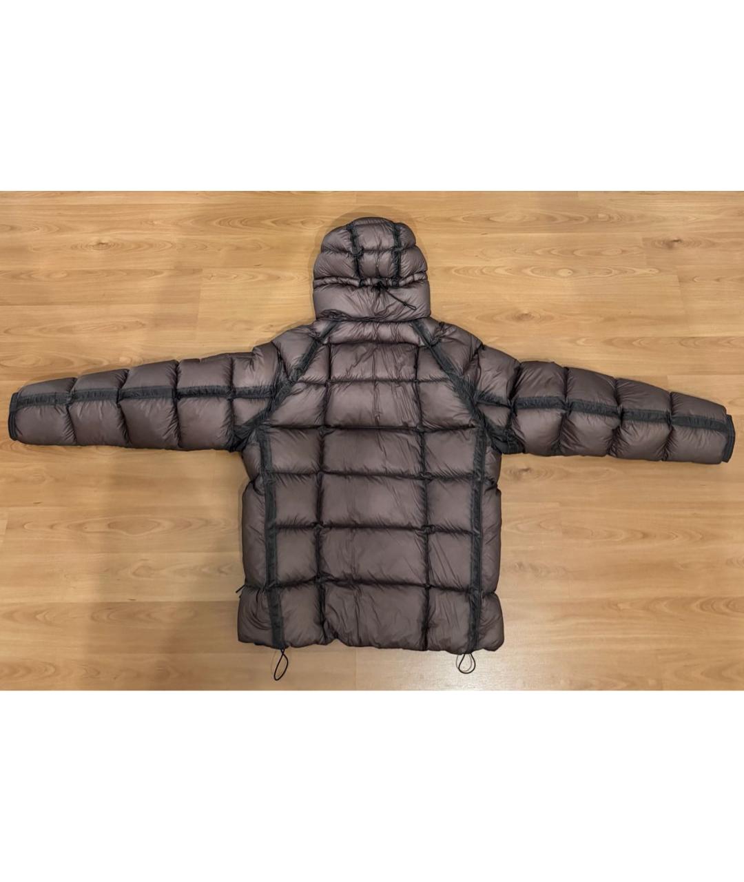 CP COMPANY Бордовый полиамидовый пуховик, фото 2