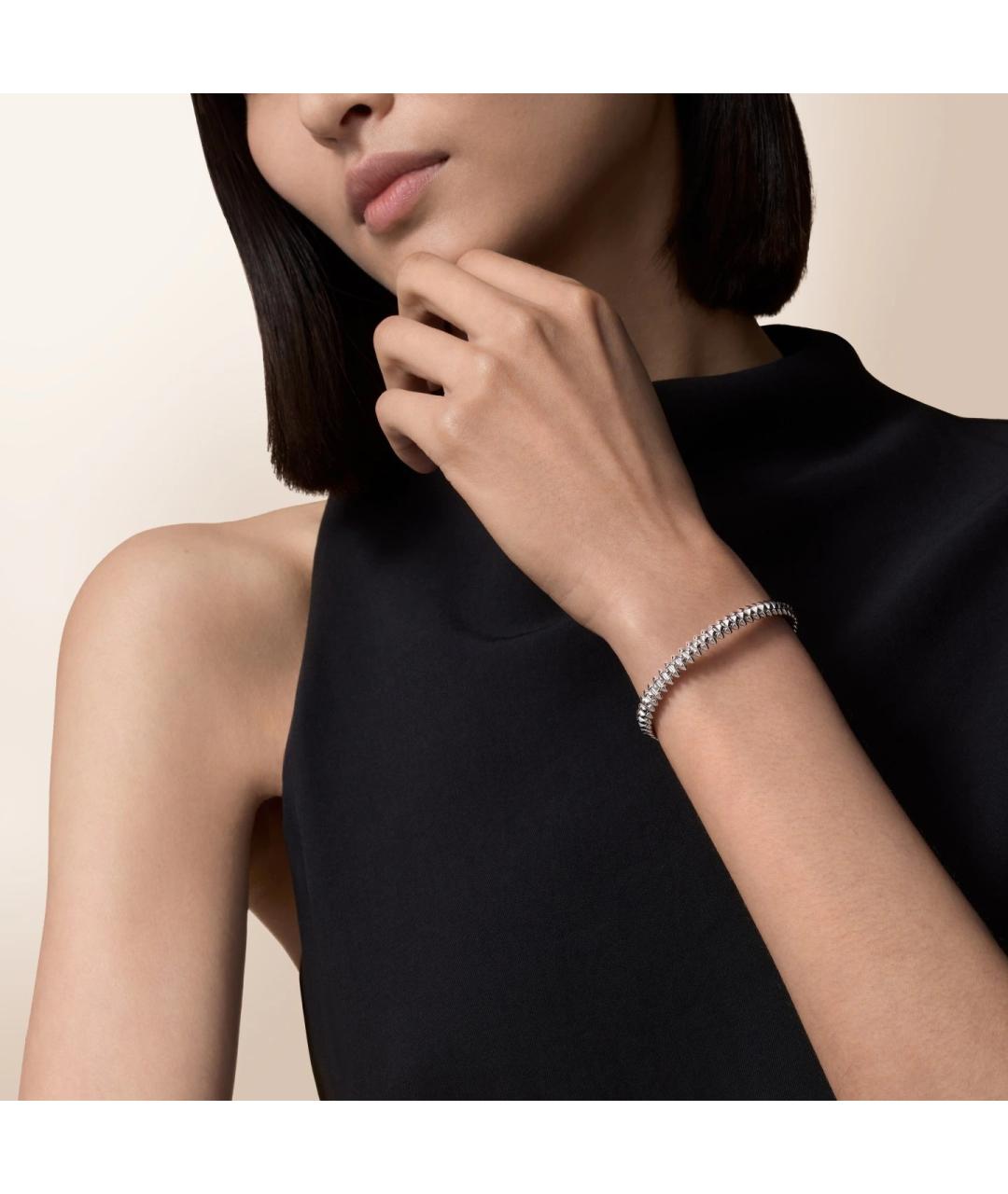 CARTIER Браслет из белого золота, фото 4