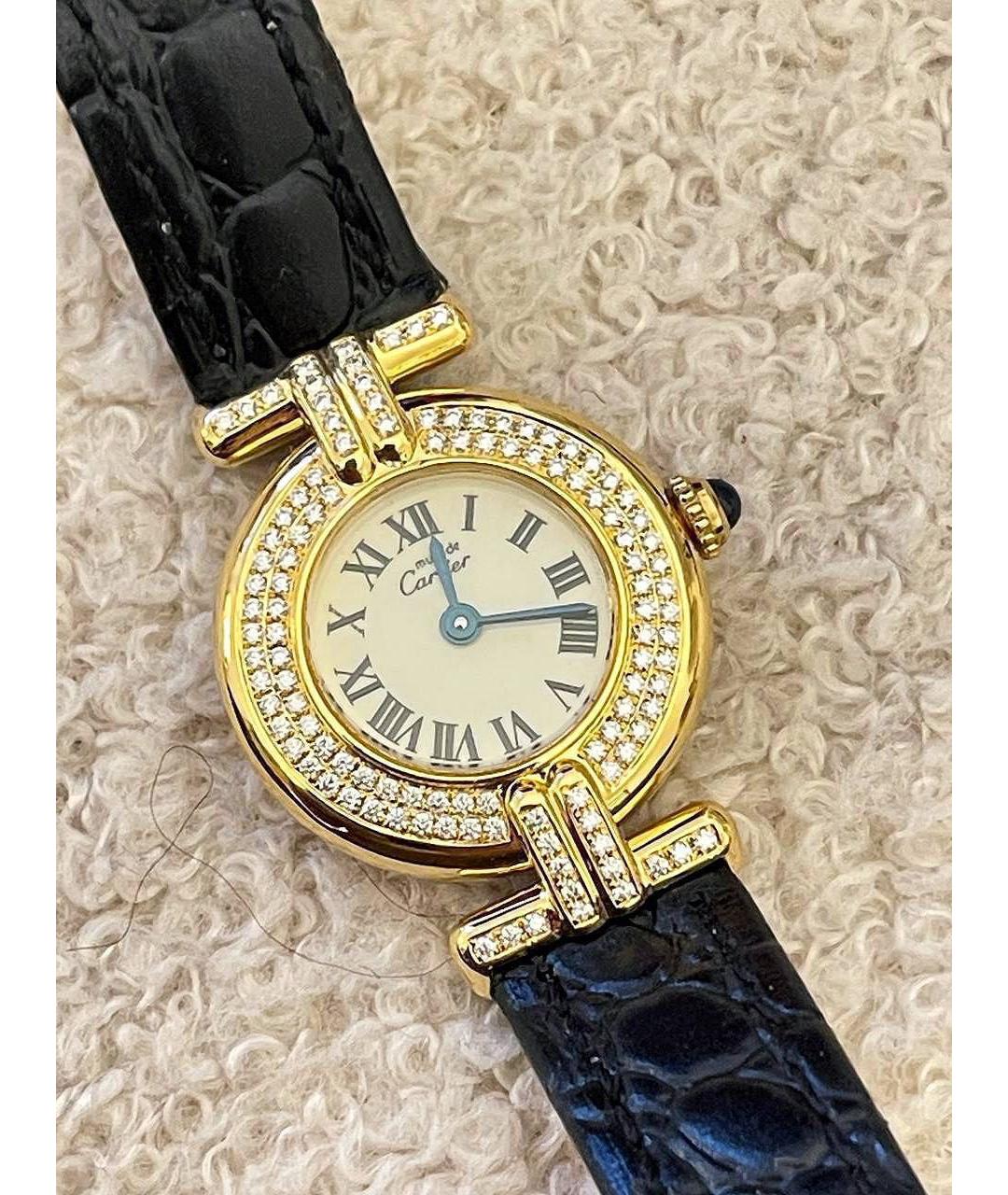 CARTIER Золотые часы, фото 3
