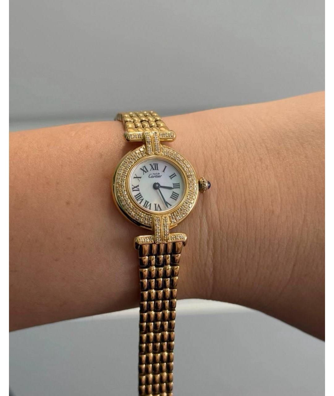CARTIER Золотые часы, фото 8