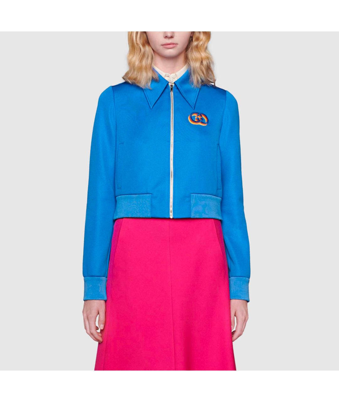 GUCCI Синяя куртка, фото 2