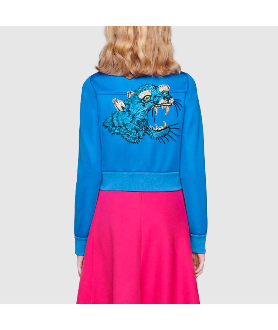 GUCCI Синяя куртка, фото 3