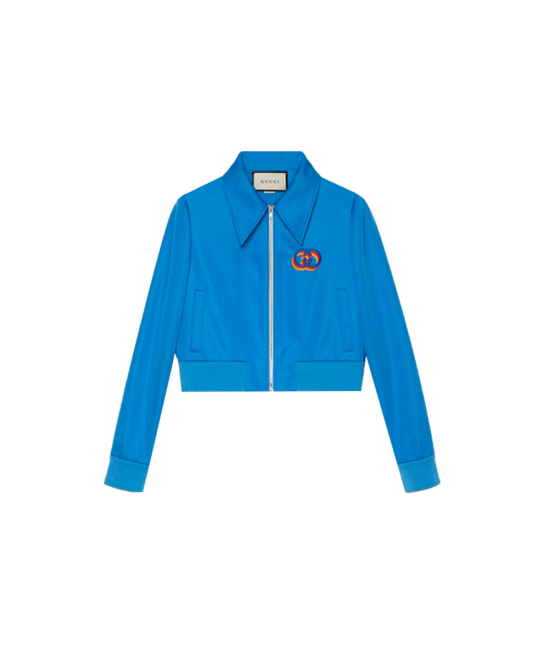 GUCCI Синяя куртка, фото 6