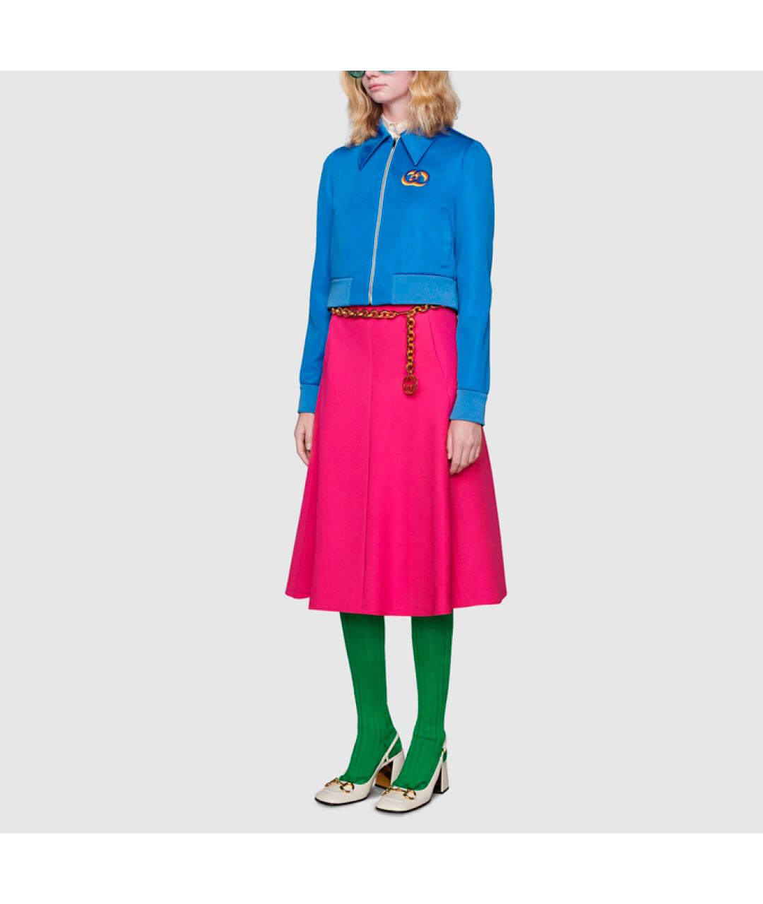 GUCCI Синяя куртка, фото 5